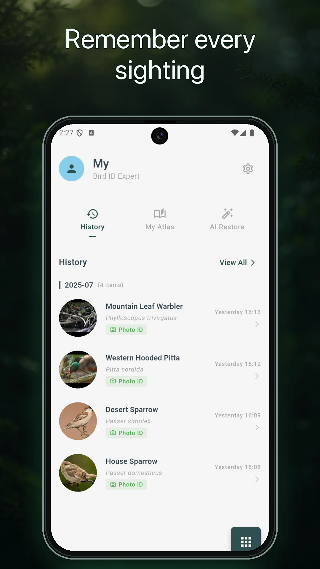 BirdLens screenshot 4