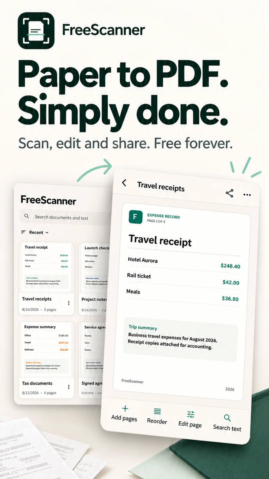 FreeScanner screenshot 1
