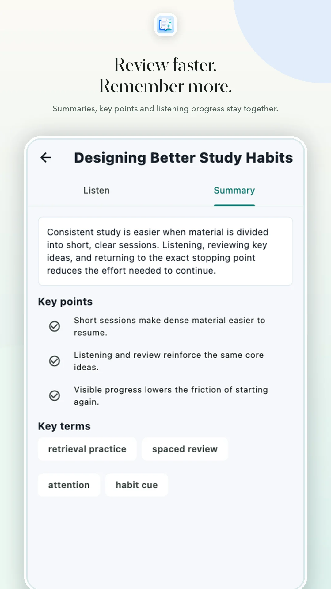 StudyFold — App screenshots 4