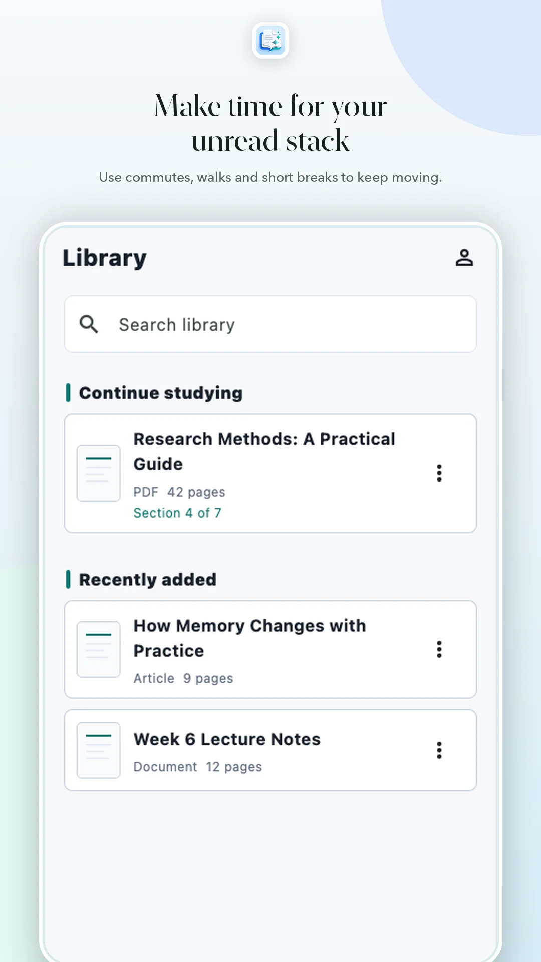 StudyFold — App screenshots 5